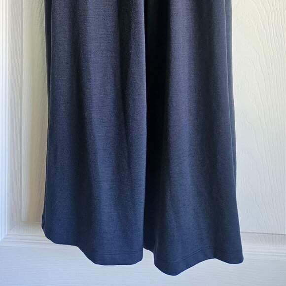 Wool& Frame Merino Wool Ponte Culotte - XS Washed Navy - Picture 3 of 9
